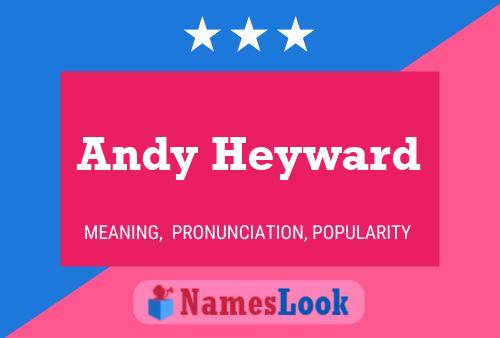 ملصق اسم Andy Heyward