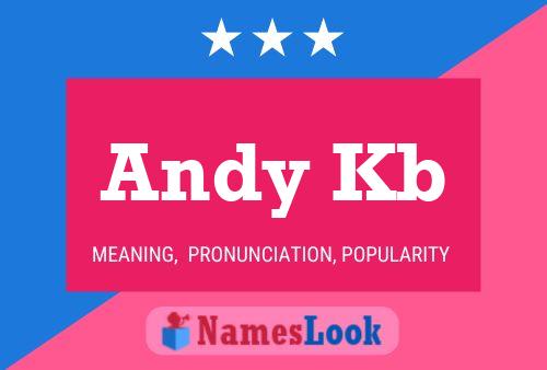 ملصق اسم Andy Kb