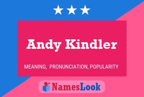 ملصق اسم Andy Kindler