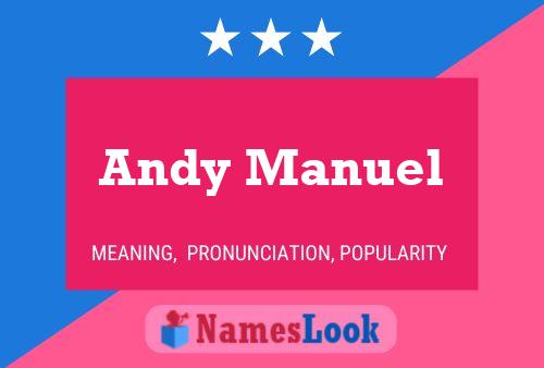 ملصق اسم Andy Manuel