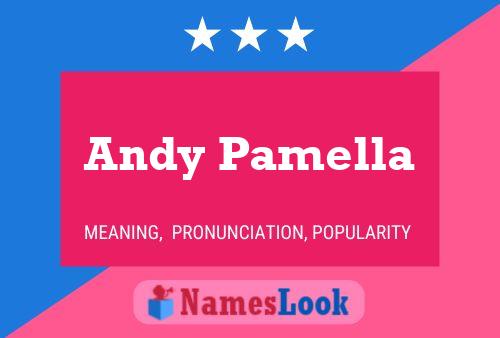 ملصق اسم Andy Pamella