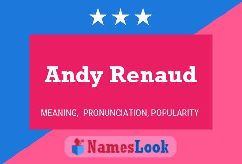 ملصق اسم Andy Renaud