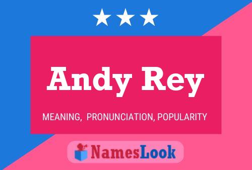 ملصق اسم Andy Rey