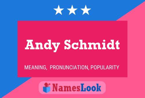 ملصق اسم Andy Schmidt