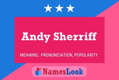 ملصق اسم Andy Sherriff