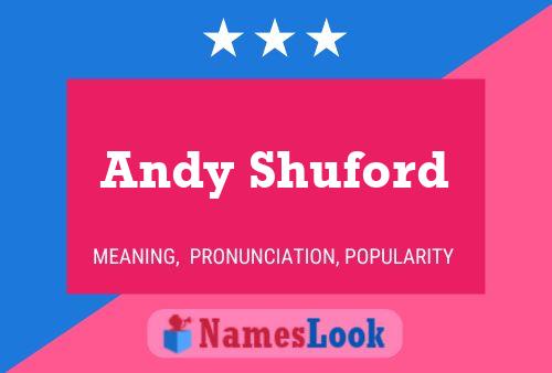 ملصق اسم Andy Shuford