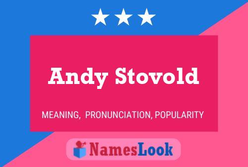 ملصق اسم Andy Stovold