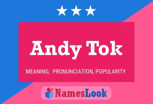 ملصق اسم Andy Tok