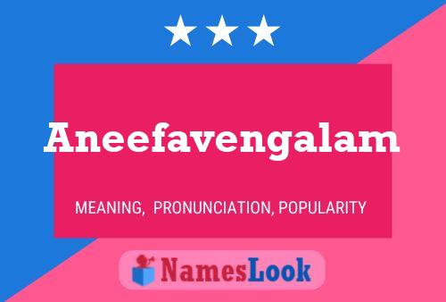 ملصق اسم Aneefavengalam