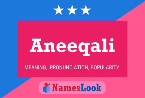 ملصق اسم Aneeqali