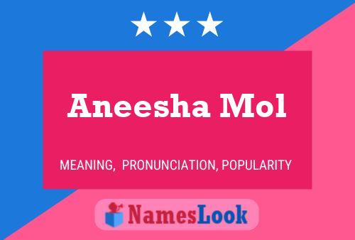 ملصق اسم Aneesha Mol