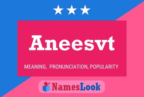 ملصق اسم Aneesvt