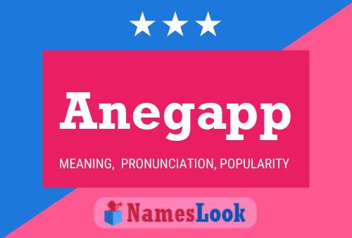 ملصق اسم Anegapp