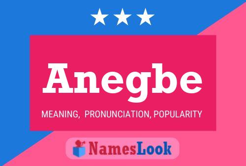 ملصق اسم Anegbe