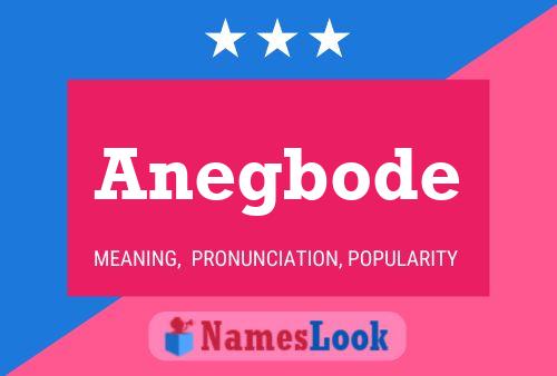 ملصق اسم Anegbode