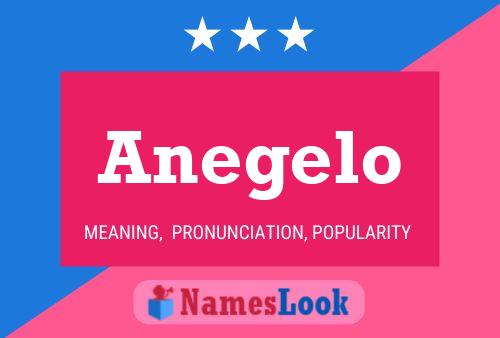 ملصق اسم Anegelo