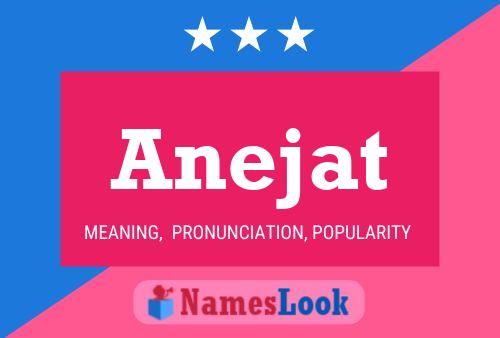 ملصق اسم Anejat