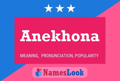 ملصق اسم Anekhona