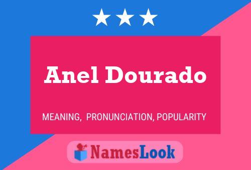 ملصق اسم Anel Dourado