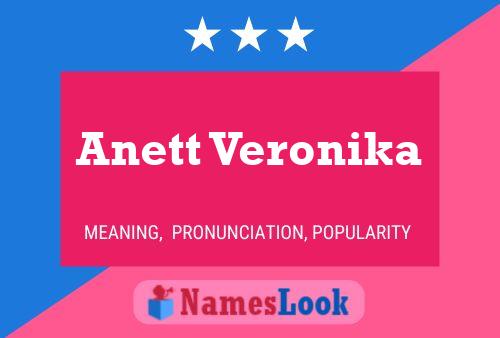 ملصق اسم Anett Veronika