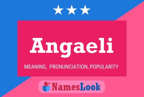 ملصق اسم Angaeli