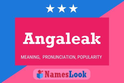 ملصق اسم Angaleak