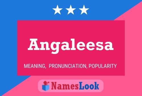 ملصق اسم Angaleesa