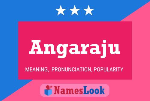 ملصق اسم Angaraju