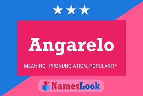 ملصق اسم Angarelo