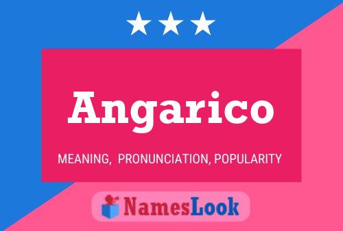 ملصق اسم Angarico