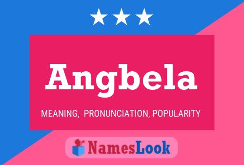 ملصق اسم Angbela