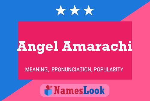 ملصق اسم Angel Amarachi