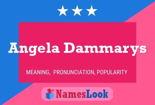 ملصق اسم Angela Dammarys