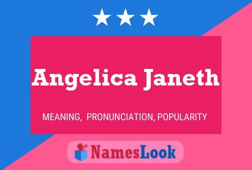 ملصق اسم Angelica Janeth