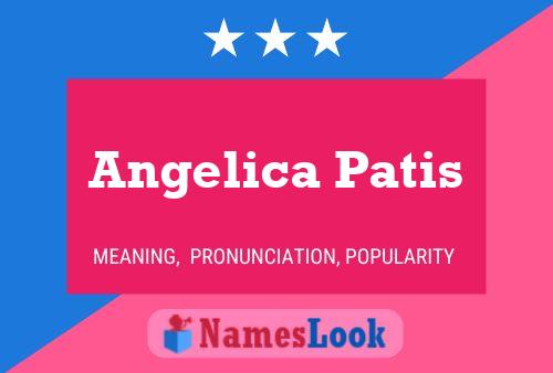 ملصق اسم Angelica Patis