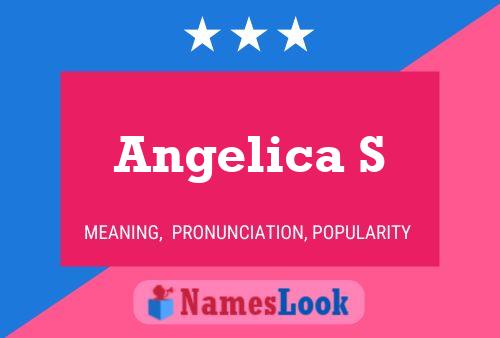 ملصق اسم Angelica S