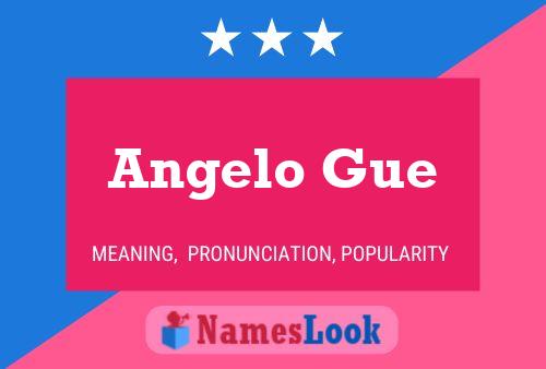 ملصق اسم Angelo Gue