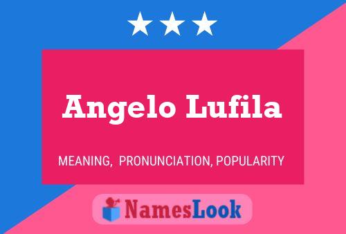 ملصق اسم Angelo Lufila