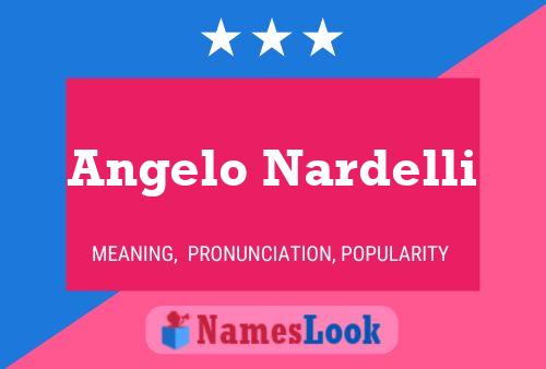 ملصق اسم Angelo Nardelli