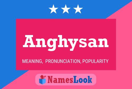 ملصق اسم Anghysan