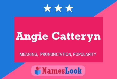 ملصق اسم Angie Catteryn