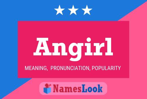 ملصق اسم Angirl