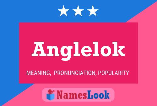 ملصق اسم Anglelok