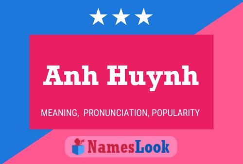 ملصق اسم Anh Huynh