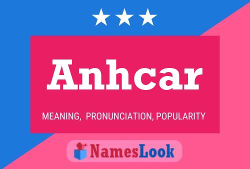 ملصق اسم Anhcar