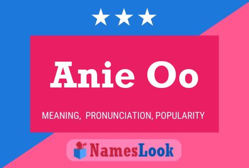 ملصق اسم Anie Oo