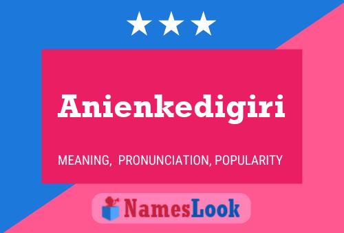 ملصق اسم Anienkedigiri