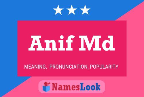 ملصق اسم Anif Md