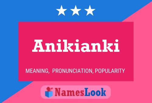 ملصق اسم Anikianki