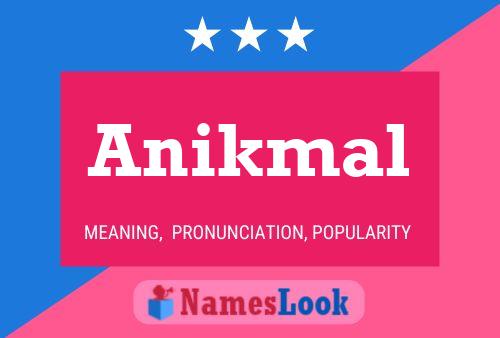 ملصق اسم Anikmal